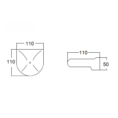 H70 SCREW TO WALL SOAP DISH